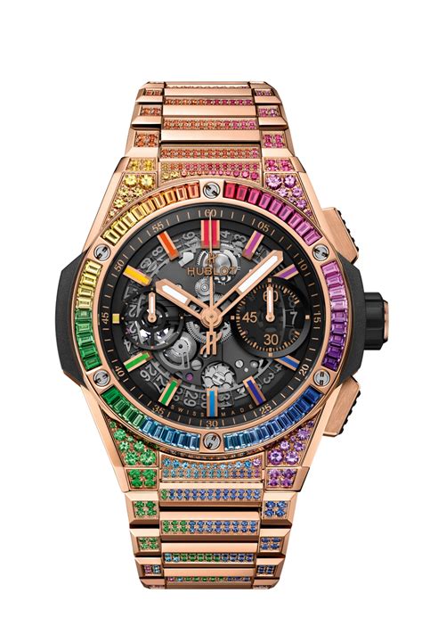 hublot size 33|hublot king gold rainbow.